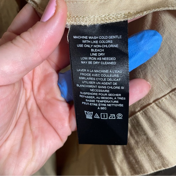 NWT Anthropologie Tan Pencil Skirt - size 12 - Picture 11 of 12